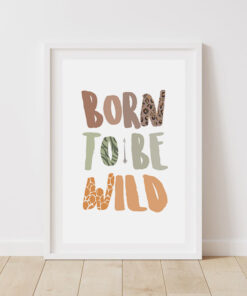 Plakatsæt Born to be wild