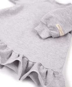 Sweatshirtkjole Simply Comfy - grå